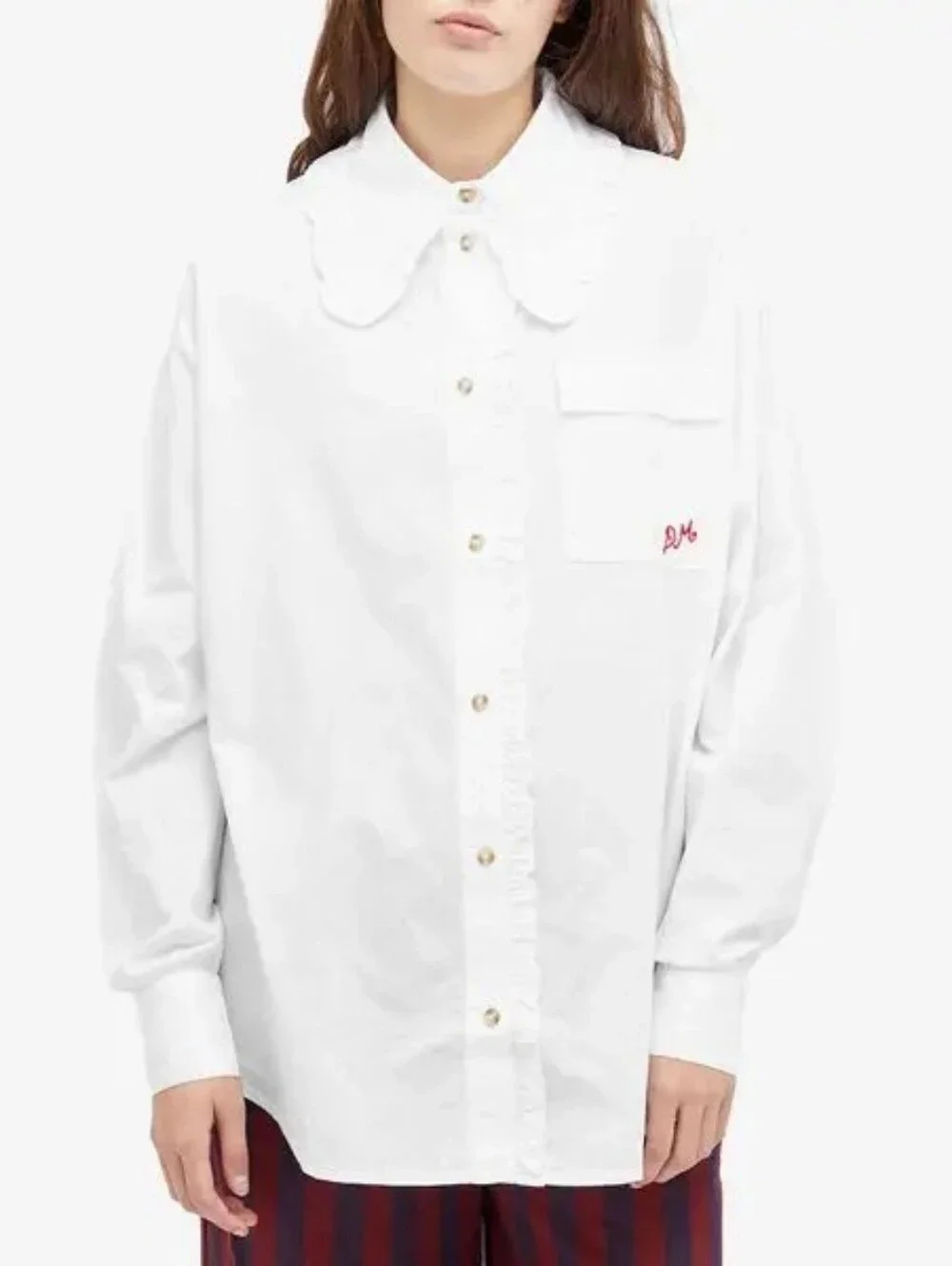 Damson Madder Kendall Shirt Oversized EU Size 18/ US Size 14 (See Measurements) - Picture 1 of 11